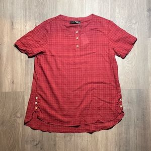Women's O'Neill Red blouse (Size Large)